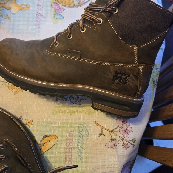 Timberland Shoes - Timberland PRO Women's Dark Brown Leather Boots